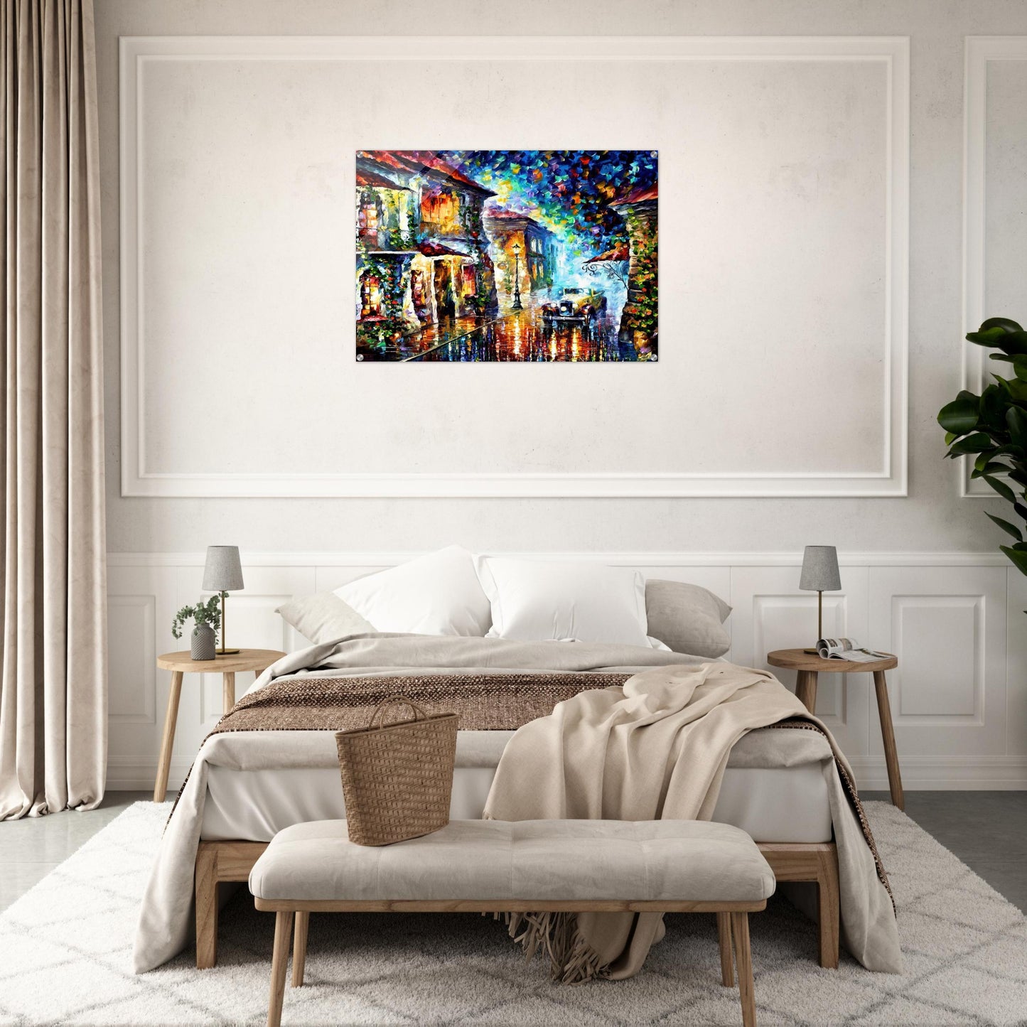 Leonid Afremov - Leonid Afremov Acrylic Print - 70x100 cm / 28x40″ inches