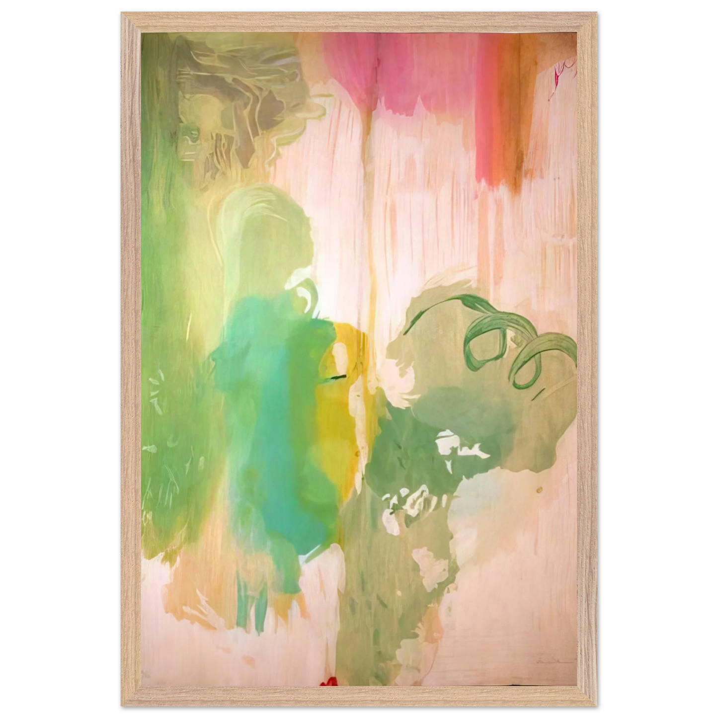 Helen Frankenthaler - Snow Pines - 2004 Wall art - 45x60 cm / 18x24 inches - Fine Art Poster-canvas - -