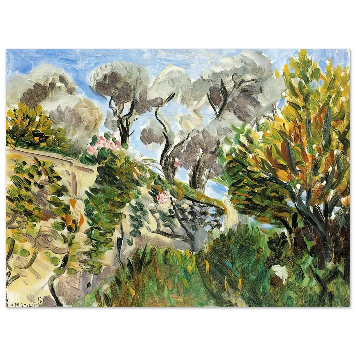 Henri Matisse - NOT IDENTIFIED 11  75x100 cm / 30x40inches Fine Art Poster
