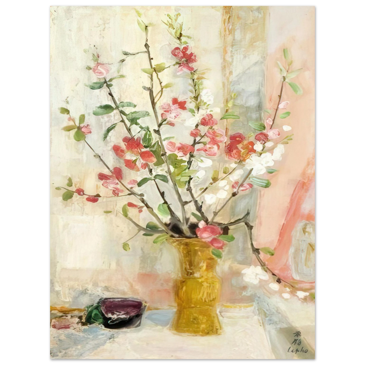 Le Pho - Les Pommeirs Du Japon - Post-Impressionism  75x100 cm / 30x40inches Fine Art Poster