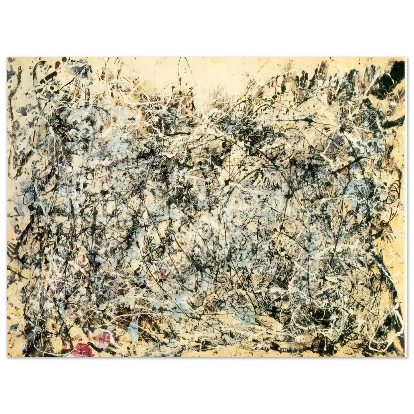 Jackson Pollock - NO 1 1948  75x100 cm / 30x40inches Fine Art Poster