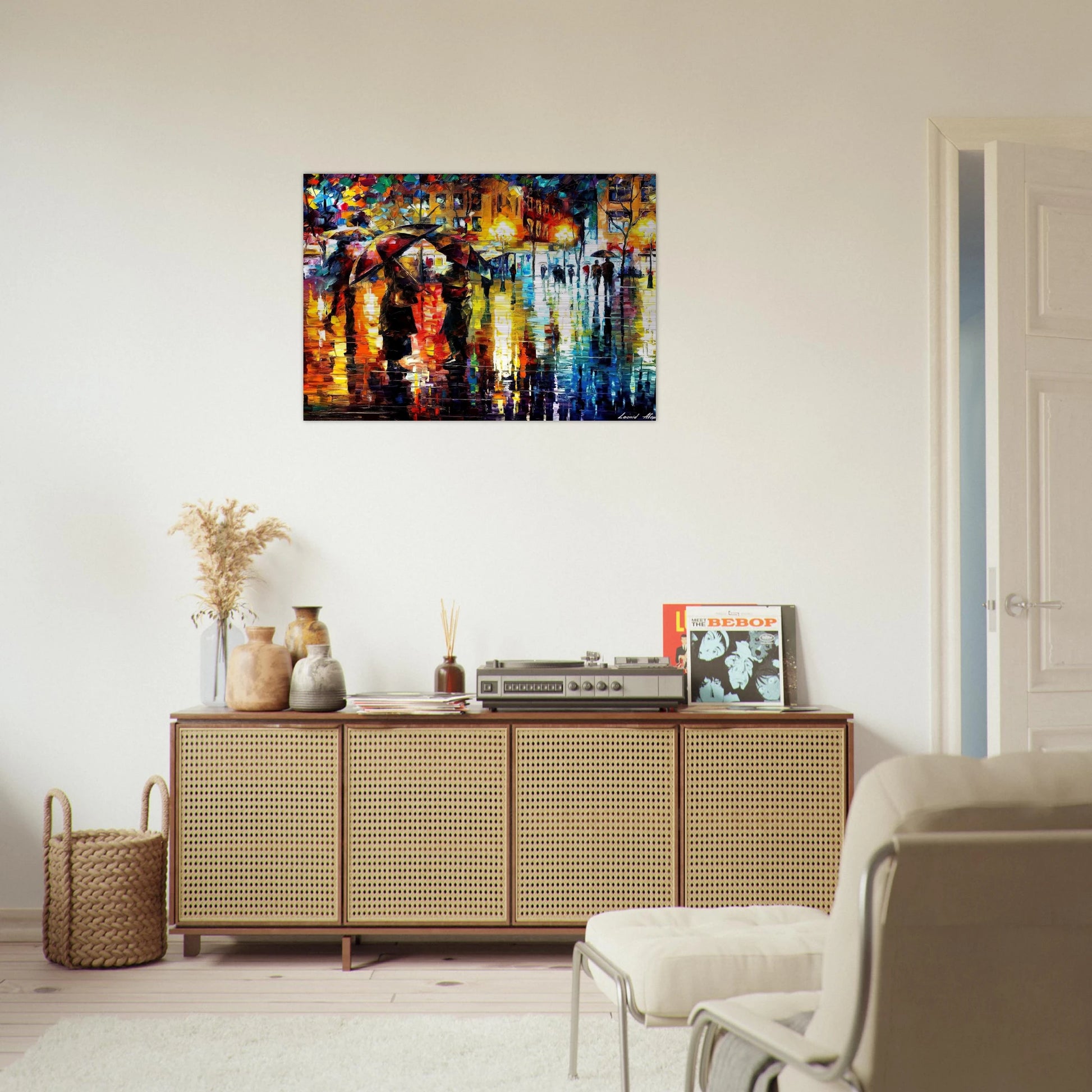 Leonid Afremov - Leonid Afremov Brushed Aluminum Print - 70x100 cm / 28x40 inches | Leonid Afremov Aluminum Print | Leonid Afremov Prints