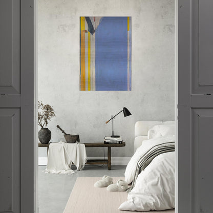 Ocean Park #139 - Richard Diebenkorn Brushed Aluminum Print - 70x100 cm / 28x40 inches | Richard Diebenkorn Aluminum Print | Richard Diebenkorn Prints