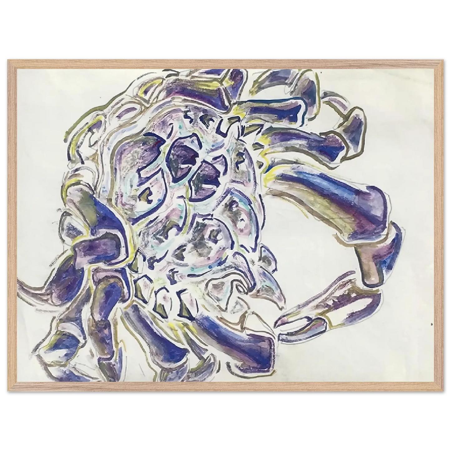 Walter Inglis Anderson - Walter Anderson Wall art - 30x40 cm / 12x16 inches - Premium Wooden Framed Poster With Fine Art Paper - White frame