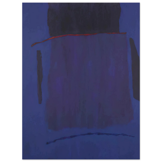 Theodoros Stamos - Infinity Field, Lefkada Series #3 - 1979  75x100 cm / 30x40inches Fine Art Poster