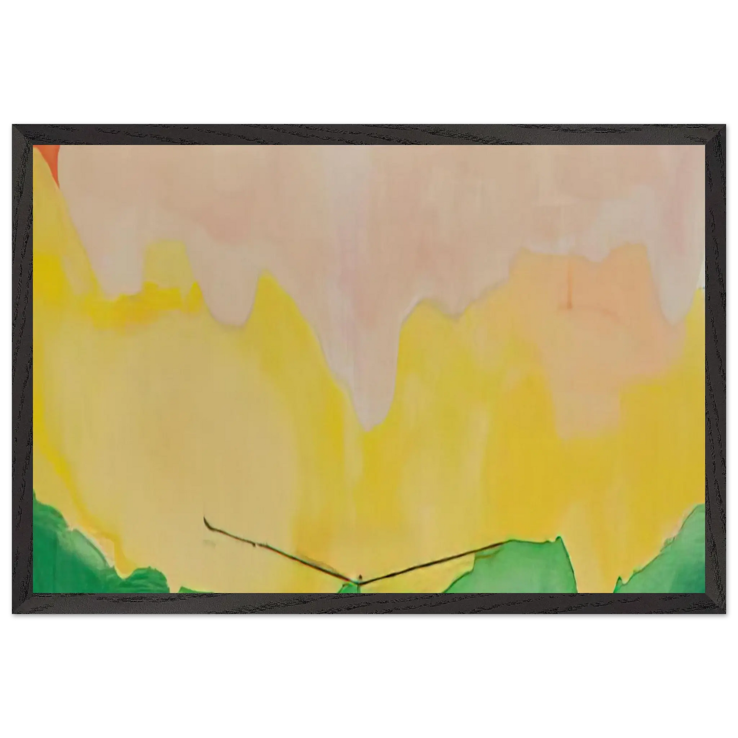 Helen Frankenthaler - Boulevard - 1973 Wall art - 40x50 cm / 16x20 Inches - Fine Art Poster - -