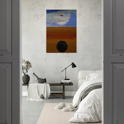 Sea and Sun - Max Ernst Brushed Aluminum Print - 70x100 cm / 28x40 inches | Max Ernst Aluminum Print | Max Ernst Prints