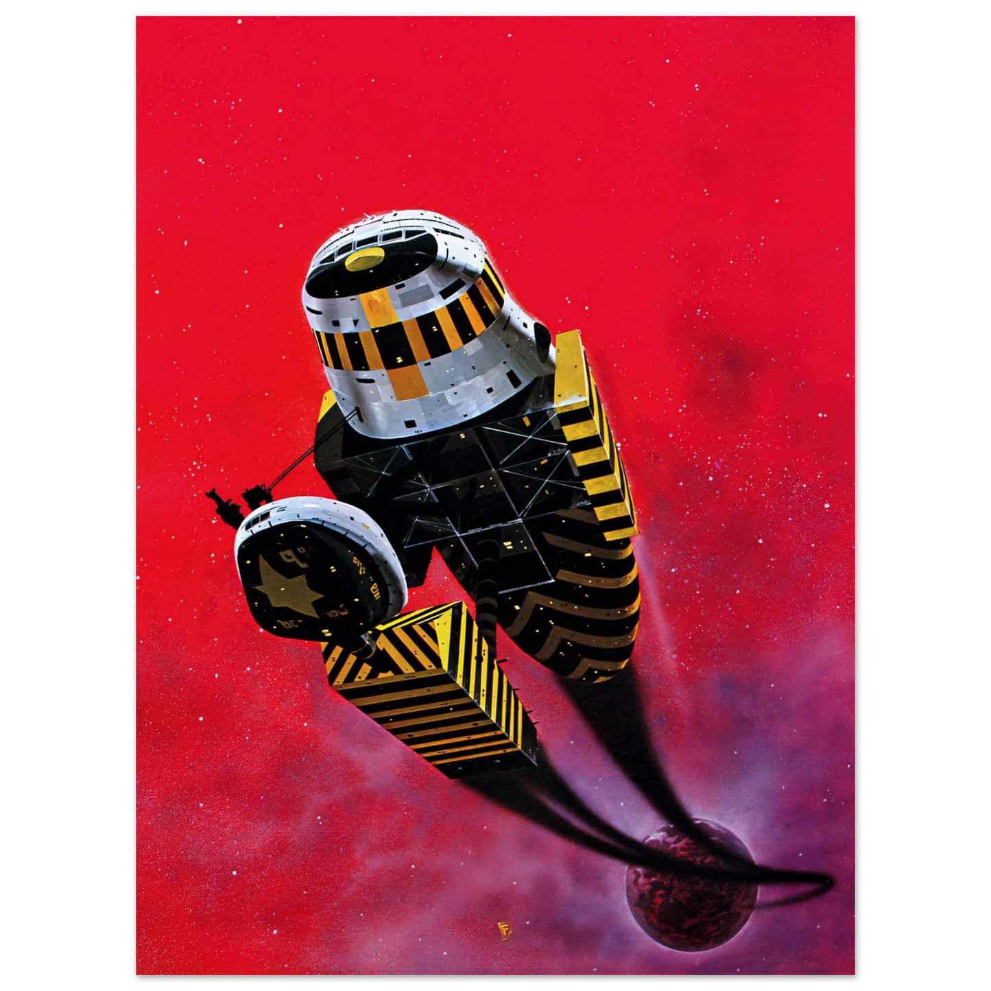 Chris Foss - Chris Foss  75x100 cm / 30x40inches Fine Art Poster