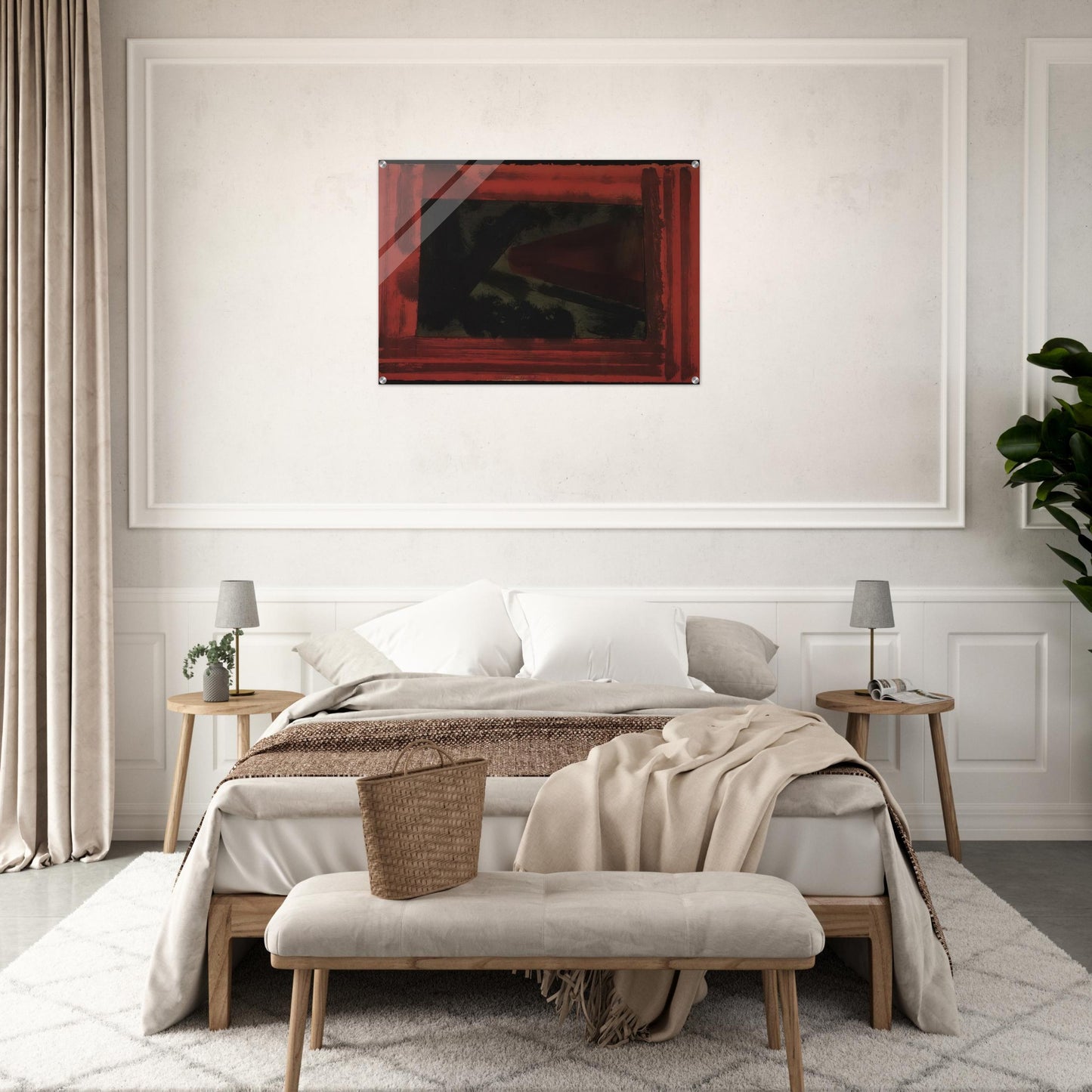 Here We are in Croydon - 1979 - Howard Hodgkin Acrylic Print - 70x100 cm / 28x40″ inches