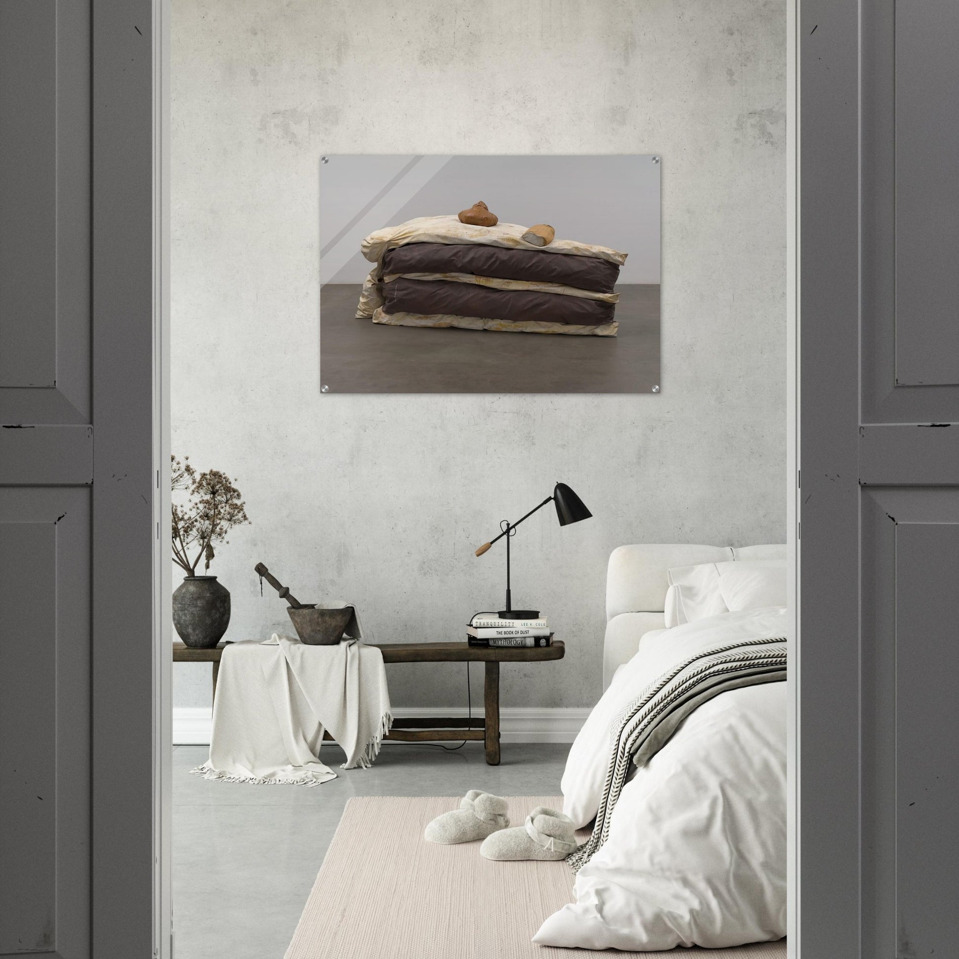 FLOOR CAKE 1962 - Claes Oldenburg Acrylic Print - 70x100 cm / 28x40″ inches | Claes Oldenburg Wall Art | Claes Oldenburg Prints