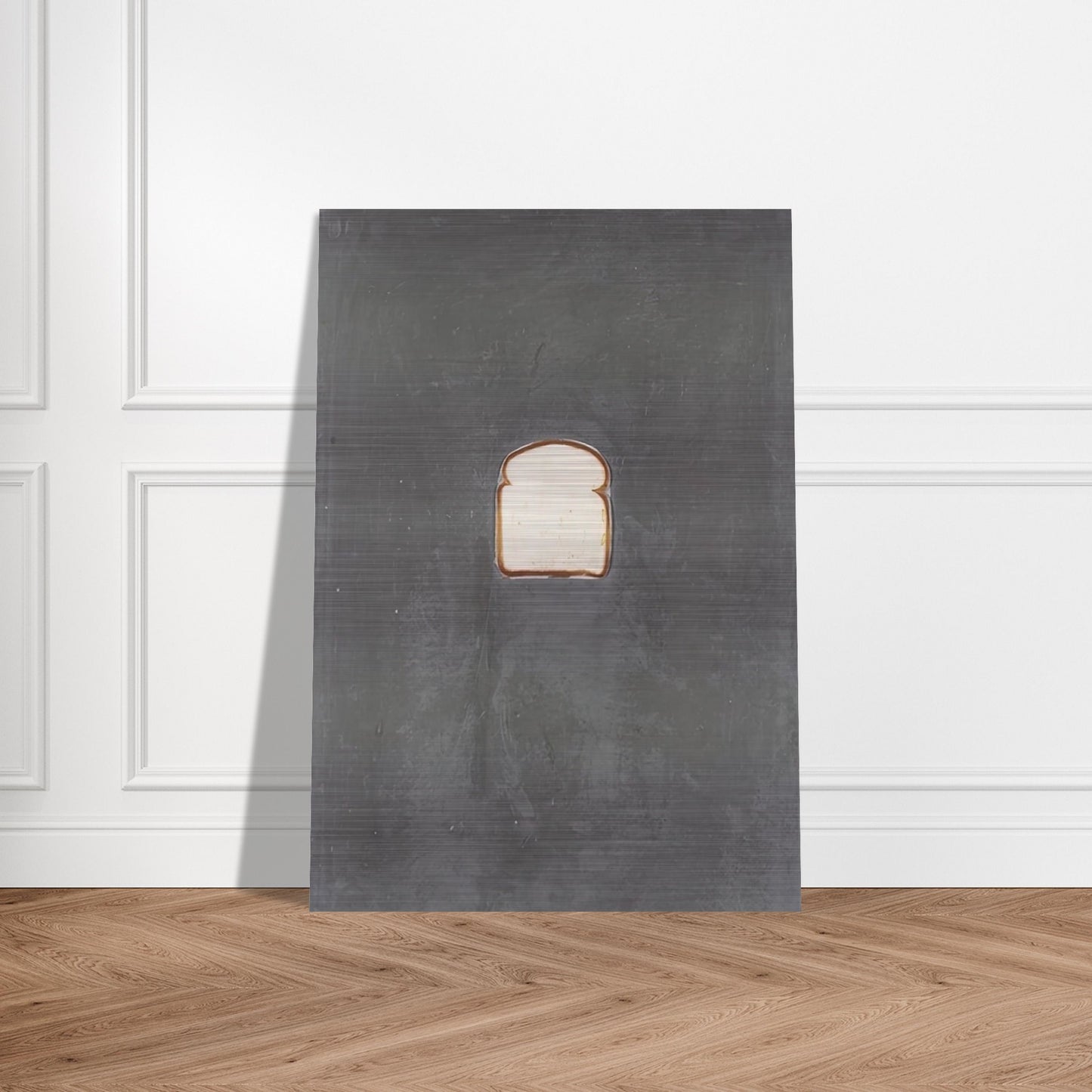BREAD 1969 - Jasper Johns Brushed Aluminum Print - 70x100 cm / 28x40 inches | Jasper Johns Aluminum Print | Jasper Johns Prints