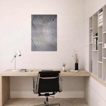Recticulárea - Minimalism - Gego Brushed Aluminum Print - 70x100 cm / 28x40 inches | Gego Aluminum Print | Gego Prints