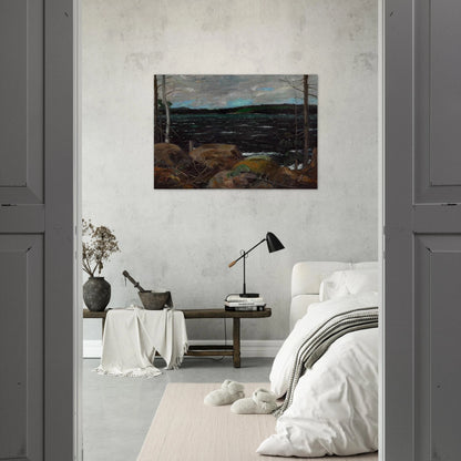 NORTHERN LAKE 1913 - Tom Thomson Brushed Aluminum Print - 70x100 cm / 28x40 inches | Tom Thomson Aluminum Print | Tom Thomson Prints