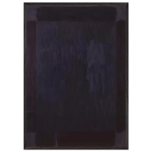 Scale of Darkness - 1977 - Doug Ohlson 70x100 cm / 28x40 inches Framed Art Print – Black Wooden Frame
