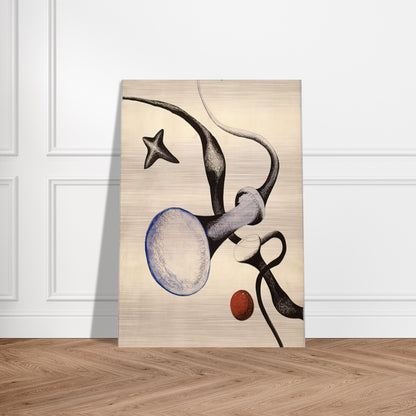 UNTITLED 1932 - Alexander Calder Brushed Aluminum Print - 70x100 cm / 28x40 inches | Alexander Calder Aluminum Print | Alexander Calder Prints