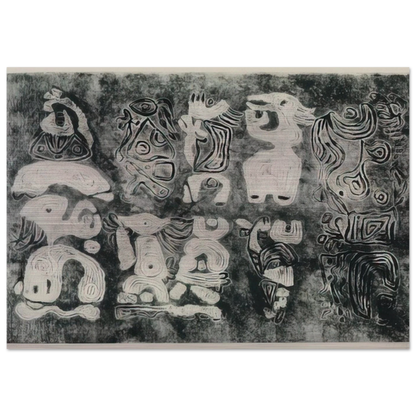 Gilgamesh - Karl Otto Gotz Brushed Aluminum Print - 70x100 cm / 28x40 inches | Karl Otto Gotz Aluminum Print | Karl Otto Gotz Prints