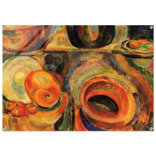 PORTUGESE STILL LIFE - Sonia Delaunay Acrylic Print - 70x100 cm / 28x40″ inches