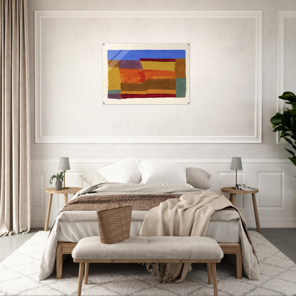STUDY FOR LAYERED 1940 - Josef Albers Acrylic Print - 70x100 cm / 28x40″ inches