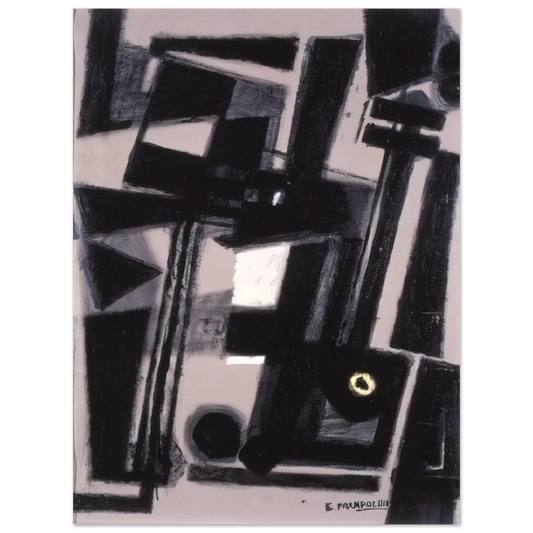 Enrico Prampolini - COMPOSITION  75x100 cm / 30x40inches Fine Art Poster