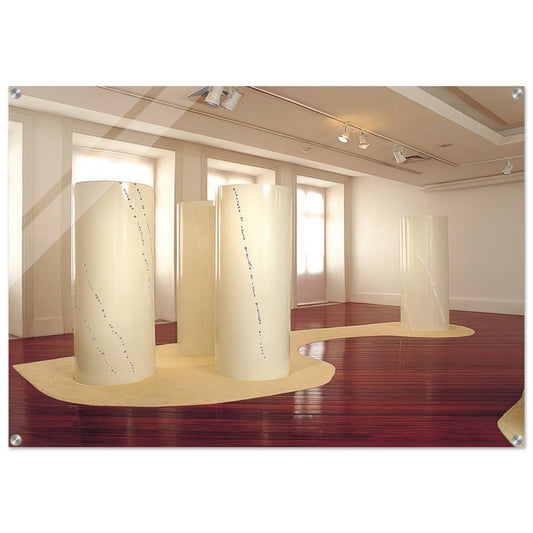 Cylinders - 2001 - Lygia Pape Acrylic Print - 70x100 cm / 28x40″ inches | Lygia Pape Wall Art | Lygia Pape Prints