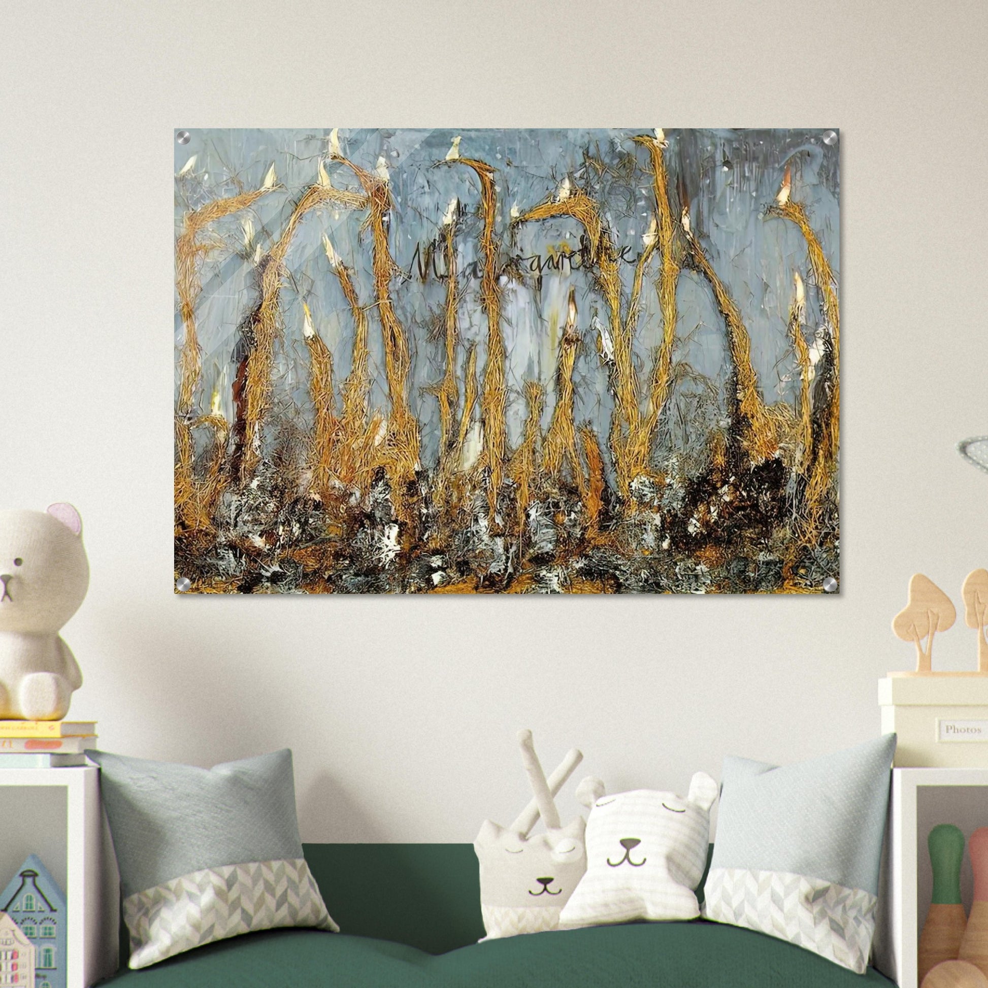 MARGARETHE - Anselm Kiefer Acrylic Print - 70x100 cm / 28x40″ inches