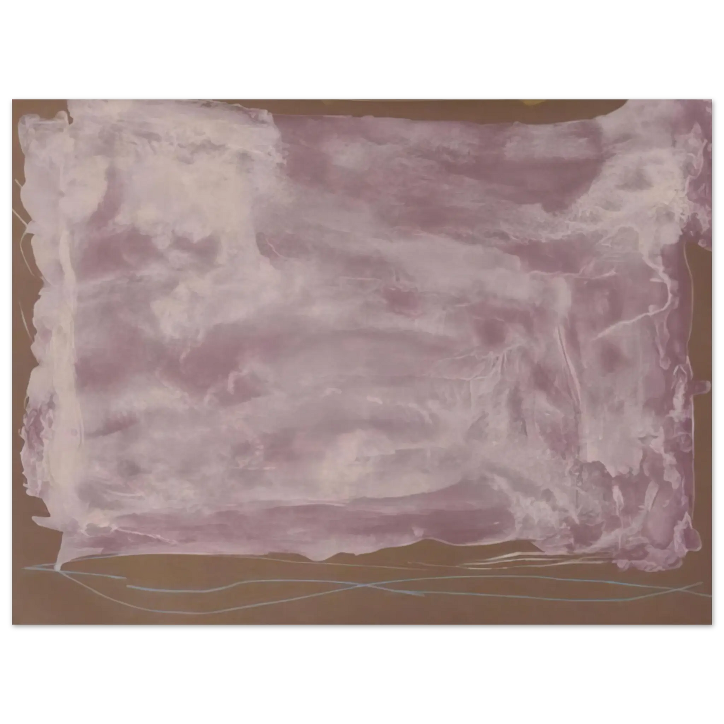 Helen Frankenthaler - Soho Dreams - 1987 Wall art - 13x18 cm / 5x7 Inches - Fine Art Poster - -