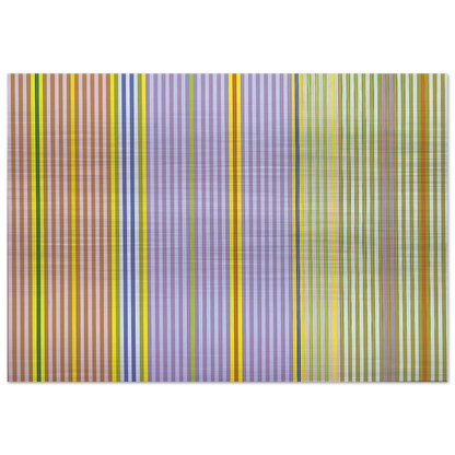 Ianthe - 1969 - Gene Davis Brushed Aluminum Print - 70x100 cm / 28x40 inches | Gene Davis Aluminum Print | Gene Davis Prints