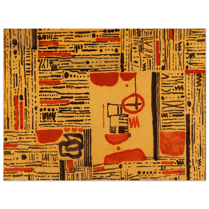 Bice Lazzari - L-11 detail - 1950  75x100 cm / 30x40inches Fine Art Poster