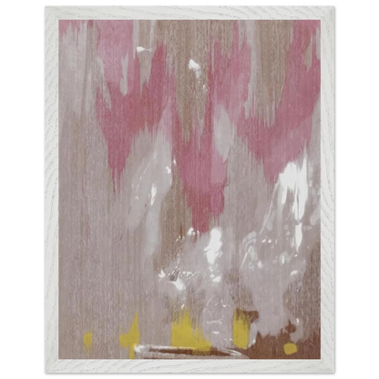 Helen Frankenthaler - Tales of Genji IV - 1998 Wall art - 60x80 cm / 24x32 inches - Premium Wooden Framed Poster With Fine Art Paper - Black frame