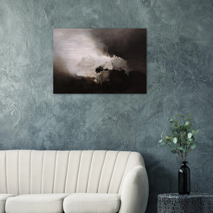 165 1960 - Luis Feito Brushed Aluminum Print - 70x100 cm / 28x40 inches | Luis Feito Aluminum Print | Luis Feito Prints