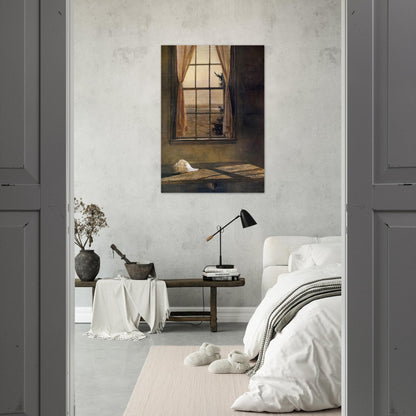 HER ROOM - Andrew Wyeth Brushed Aluminum Print - 70x100 cm / 28x40 inches | Andrew Wyeth Aluminum Print | Andrew Wyeth Prints