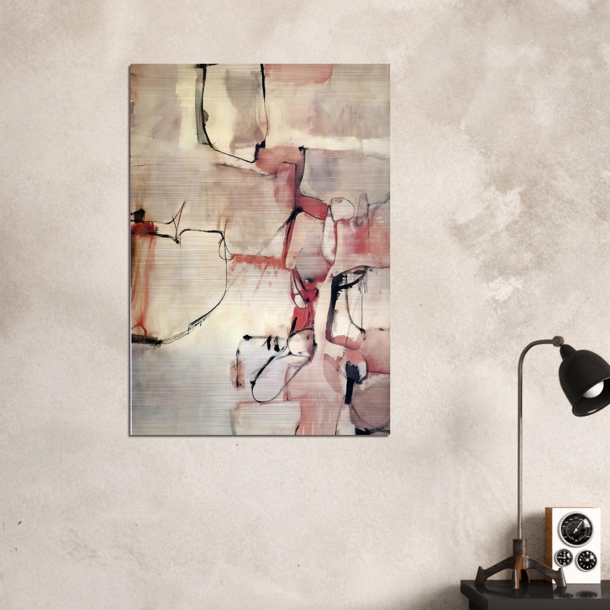 Albuquerque #3 - Richard Diebenkorn Brushed Aluminum Print - 70x100 cm / 28x40 inches | Richard Diebenkorn Aluminum Print | Richard Diebenkorn Prints