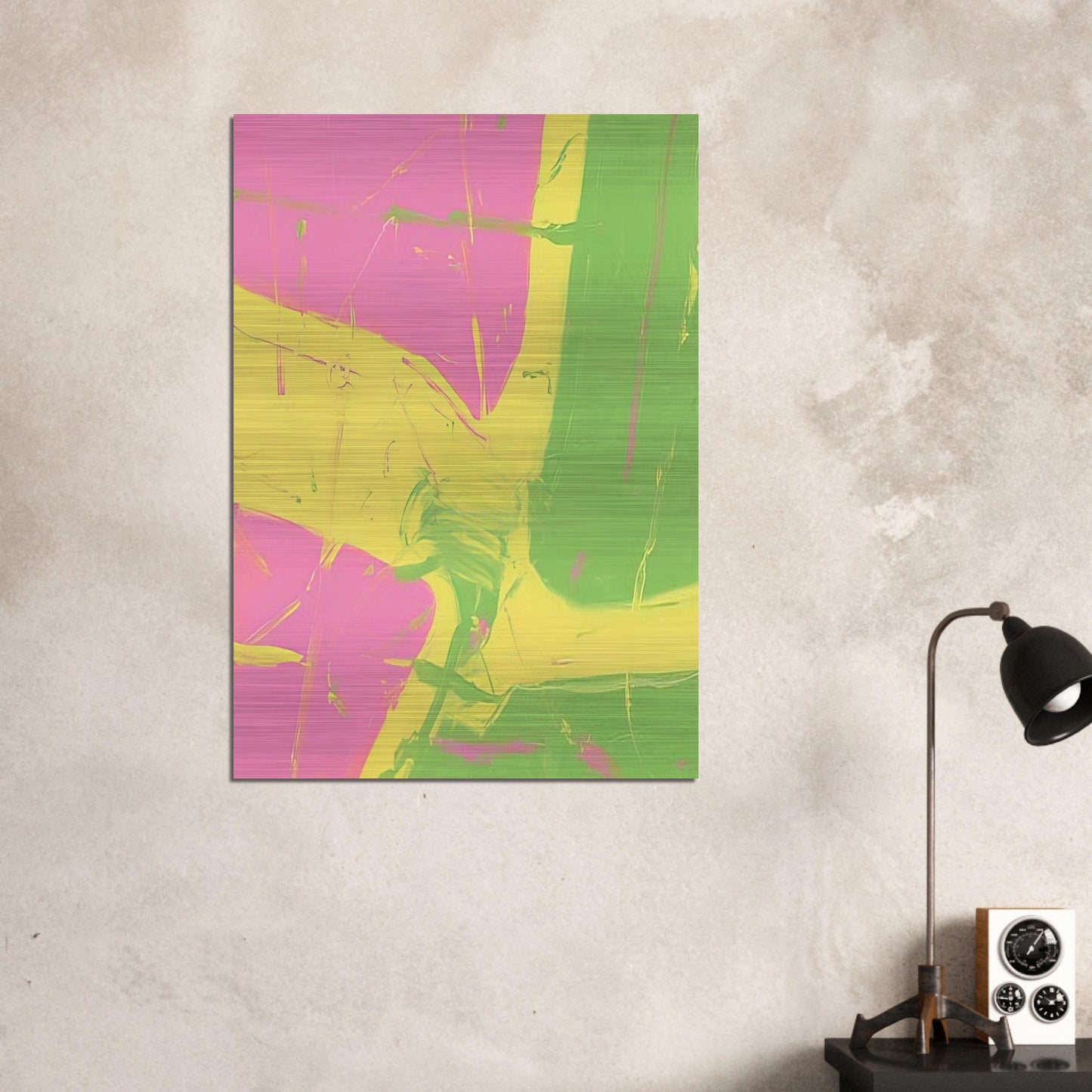 Untitled - 2002 - Michel Majerus Brushed Aluminum Print - 70x100 cm / 28x40 inches | Michel Majerus Aluminum Print | Michel Majerus Prints