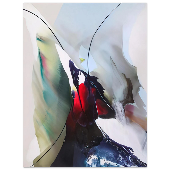 Paul Jenkins - Phenomena Tarot Over  75x100 cm / 30x40inches Fine Art Poster
