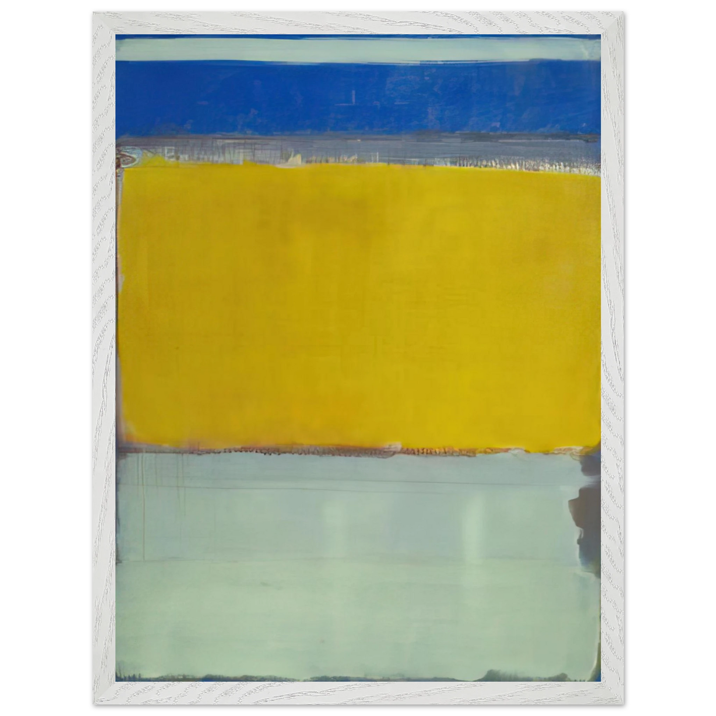 Mark Rothko - No.10 - 1950 Wall Art - 30x40 cm / 12x16 inches - Premium Wooden Framed Poster With Fine Art Paper-canvas - Black frame