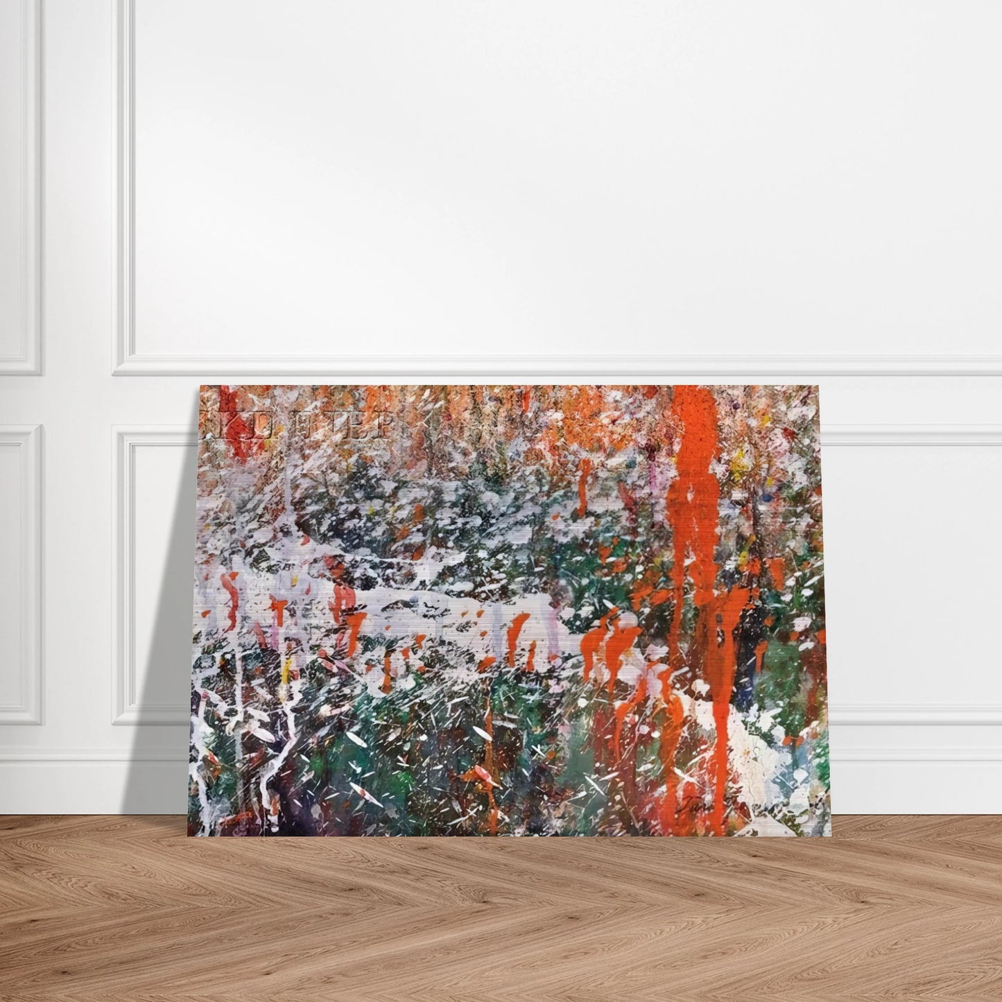 ABSTRACT COMPOSITION - Taro Yamamoto Brushed Aluminum Print - 70x100 cm / 28x40 inches | Taro Yamamoto Aluminum Print | Taro Yamamoto Prints