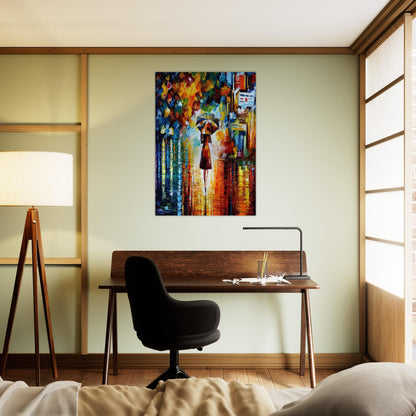 Leonid Afremov - Leonid Afremov Brushed Aluminum Print - 70x100 cm / 28x40 inches | Leonid Afremov Aluminum Print | Leonid Afremov Prints