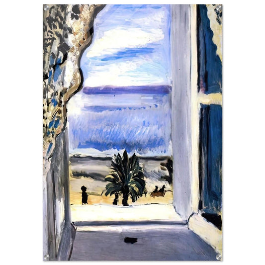THE OPEN WINDOW 1918 - Henri Matisse Acrylic Print - 70x100 cm / 28x40″ inches | Henri Matisse Wall Art | Henri Matisse Prints