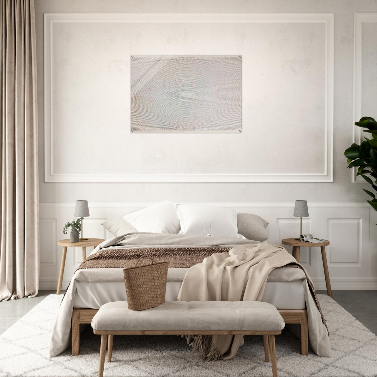 Arcs From Sides or Corners, Grids  Circles - Sol LeWitt Acrylic Print - 70x100 cm / 28x40″ inches