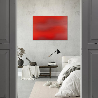 SU-20 - 1973 - Wojciech Fangor Brushed Aluminum Print - 70x100 cm / 28x40 inches | Wojciech Fangor Aluminum Print | Wojciech Fangor Prints