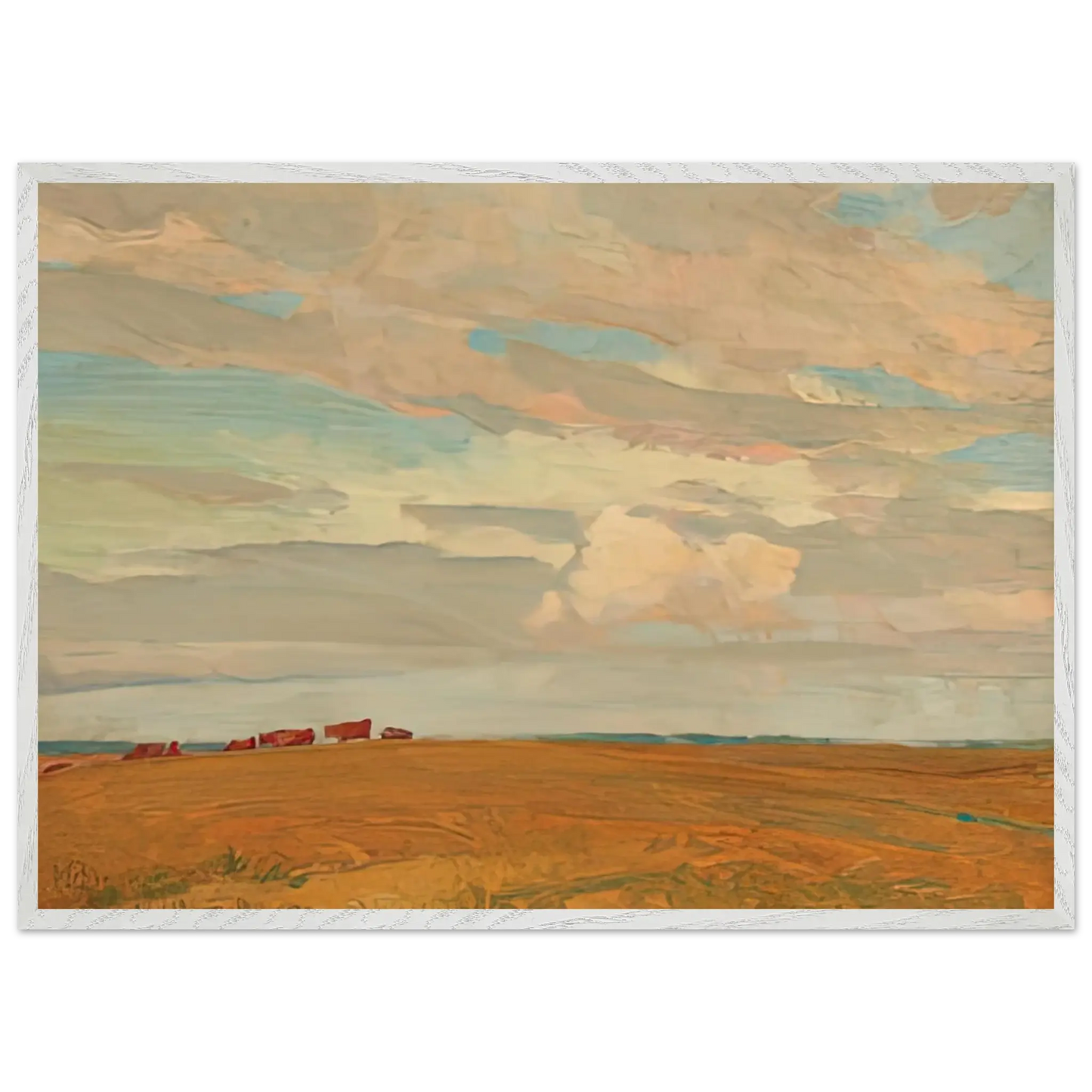 Maynard Dixon - PRAIRIE SAND HILL CAMP MAY 1921 1921 Wall art - A1 (59.4 x 84.1  cm) - Fine Art Poster - -