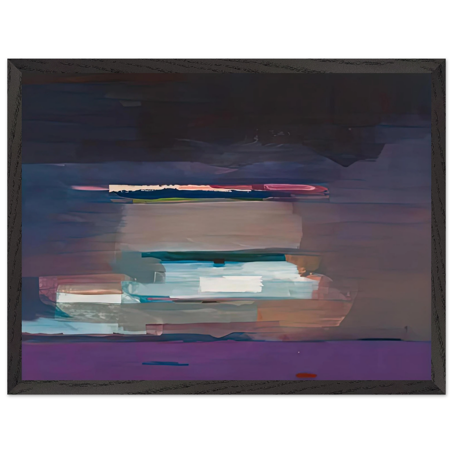 Helen Frankenthaler - Viewpoint I, 1974- Wall Art - 28x40 inches / 70x70 cm - Canvas (Imperial)-canvas - -
