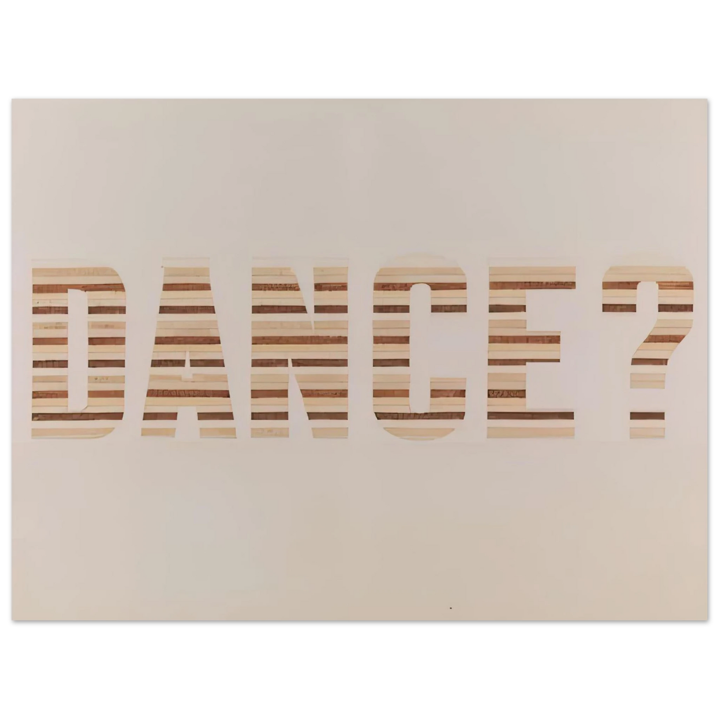 Edward Ruscha - DANCE 1973 0  75x100 cm / 30x40inches Fine Art Poster