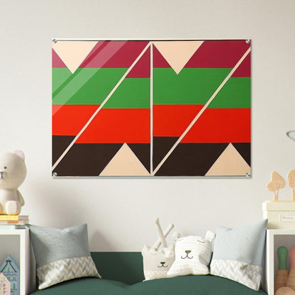 Scissors Jack - 1974 - Larry Zox Acrylic Print - 70x100 cm / 28x40″ inches