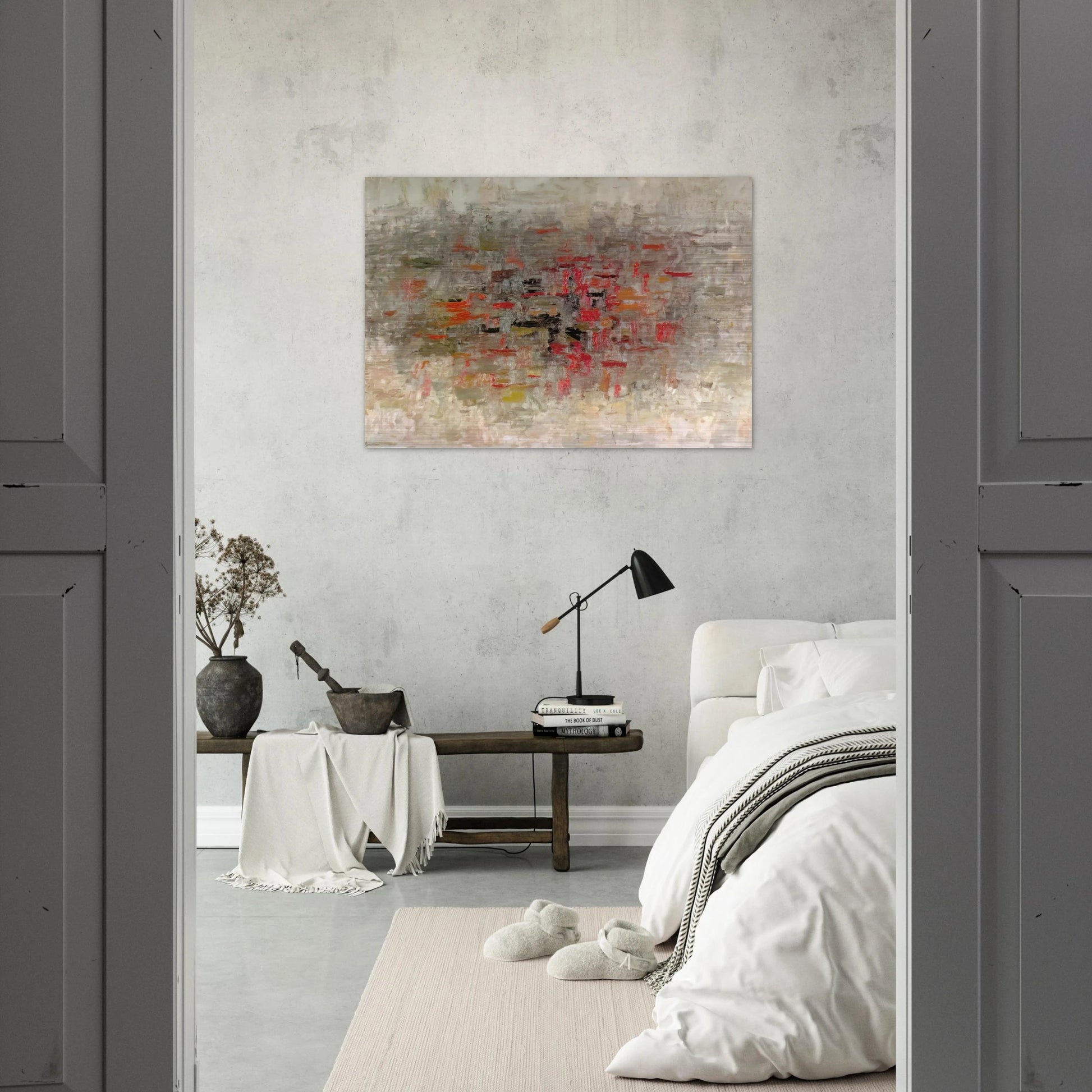 TO B W T - Philip Guston Brushed Aluminum Print - 70x100 cm / 28x40 inches | Philip Guston Aluminum Print | Philip Guston Prints
