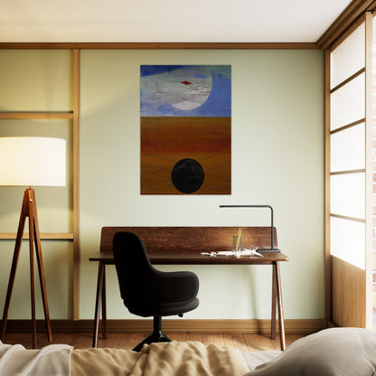Sea and Sun - Max Ernst Brushed Aluminum Print - 70x100 cm / 28x40 inches | Max Ernst Aluminum Print | Max Ernst Prints