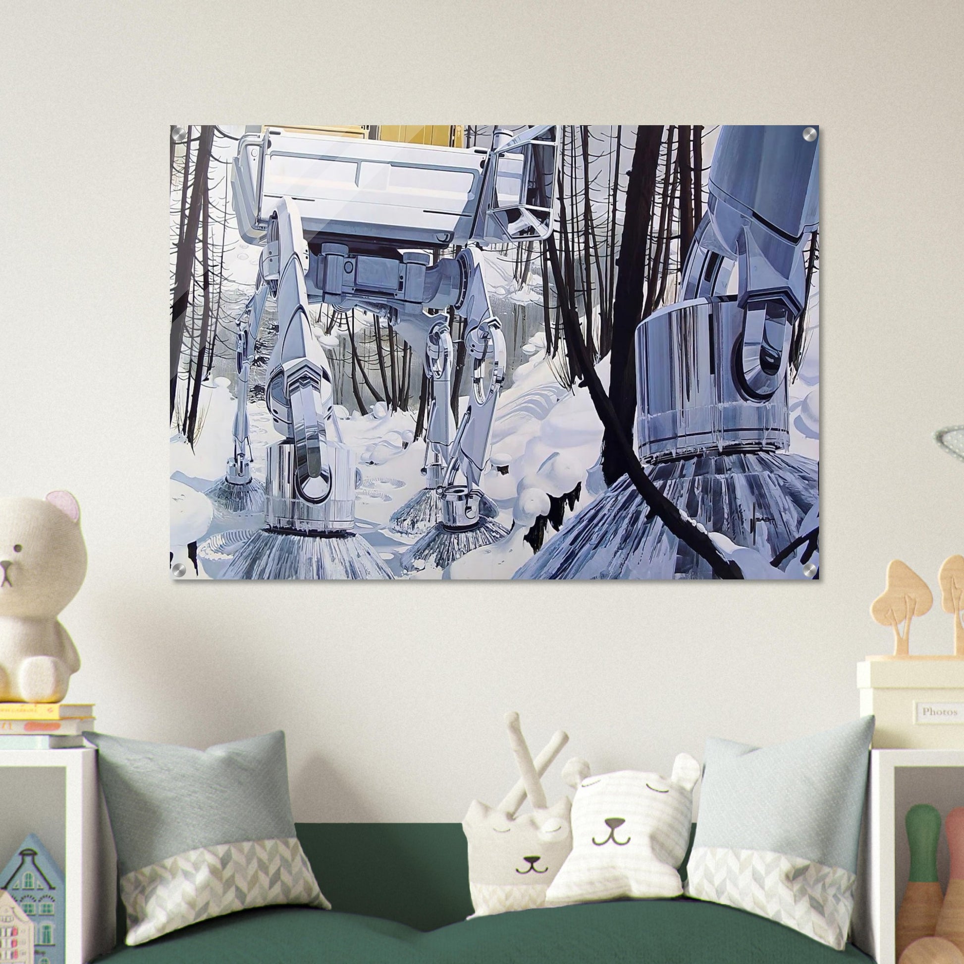 Syd Mead - Syd Mead Acrylic Print - 70x100 cm / 28x40″ inches | Syd Mead Wall Art | Syd Mead Prints