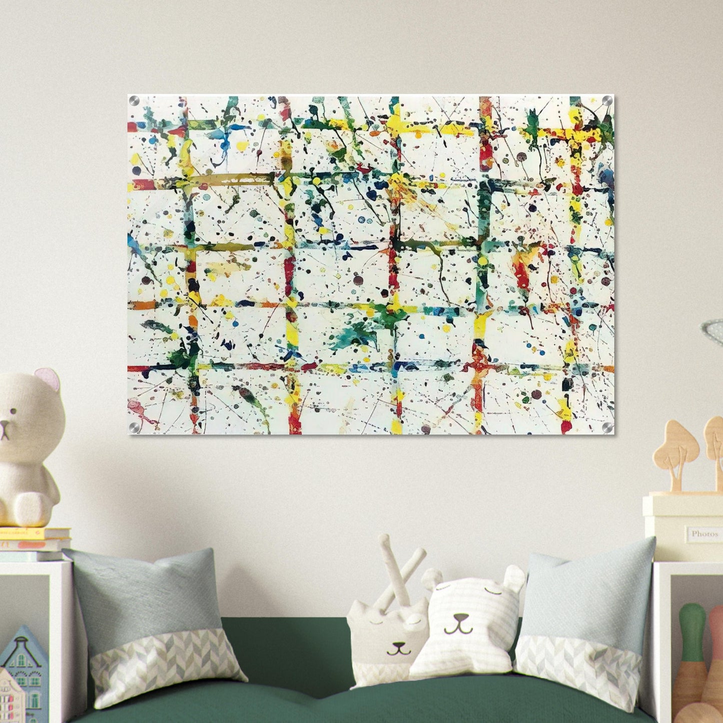 Limb  SF78-095  - Sam Francis Acrylic Print - 70x100 cm / 28x40″ inches