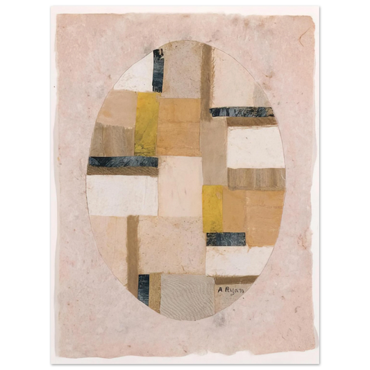 Anne Ryan - Number 456 - Abstract Expressionism  75x100 cm / 30x40inches Fine Art Poster