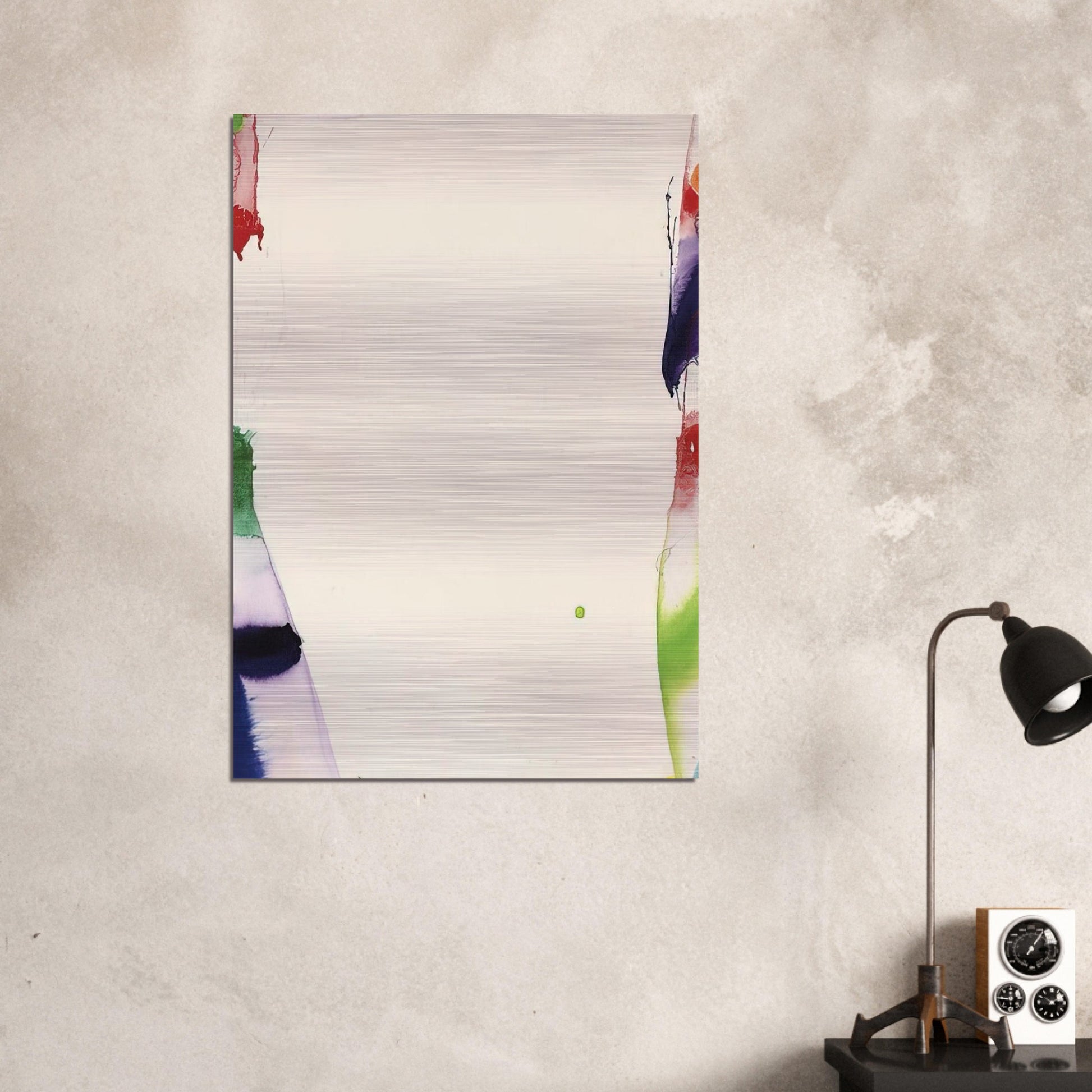 Back Off - Sam Francis Brushed Aluminum Print - 70x100 cm / 28x40 inches | Sam Francis Aluminum Print | Sam Francis Prints